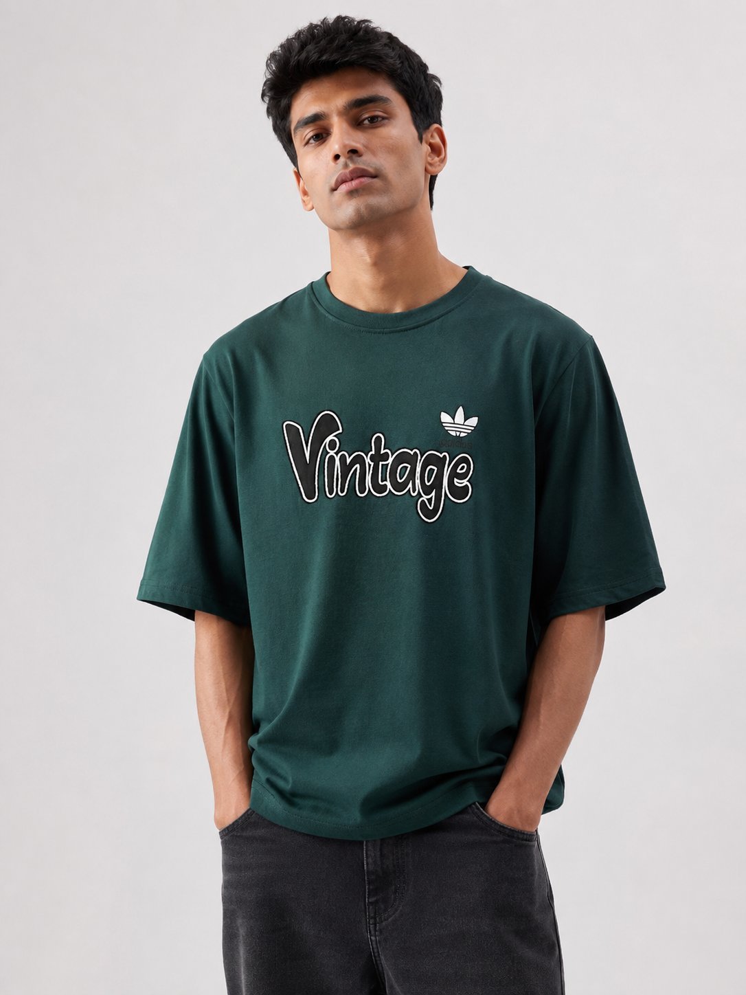 Men's Dark Green Oversize T-Shirt For Men Style Men's Dark Green Oversize T-Shirt For Men Style