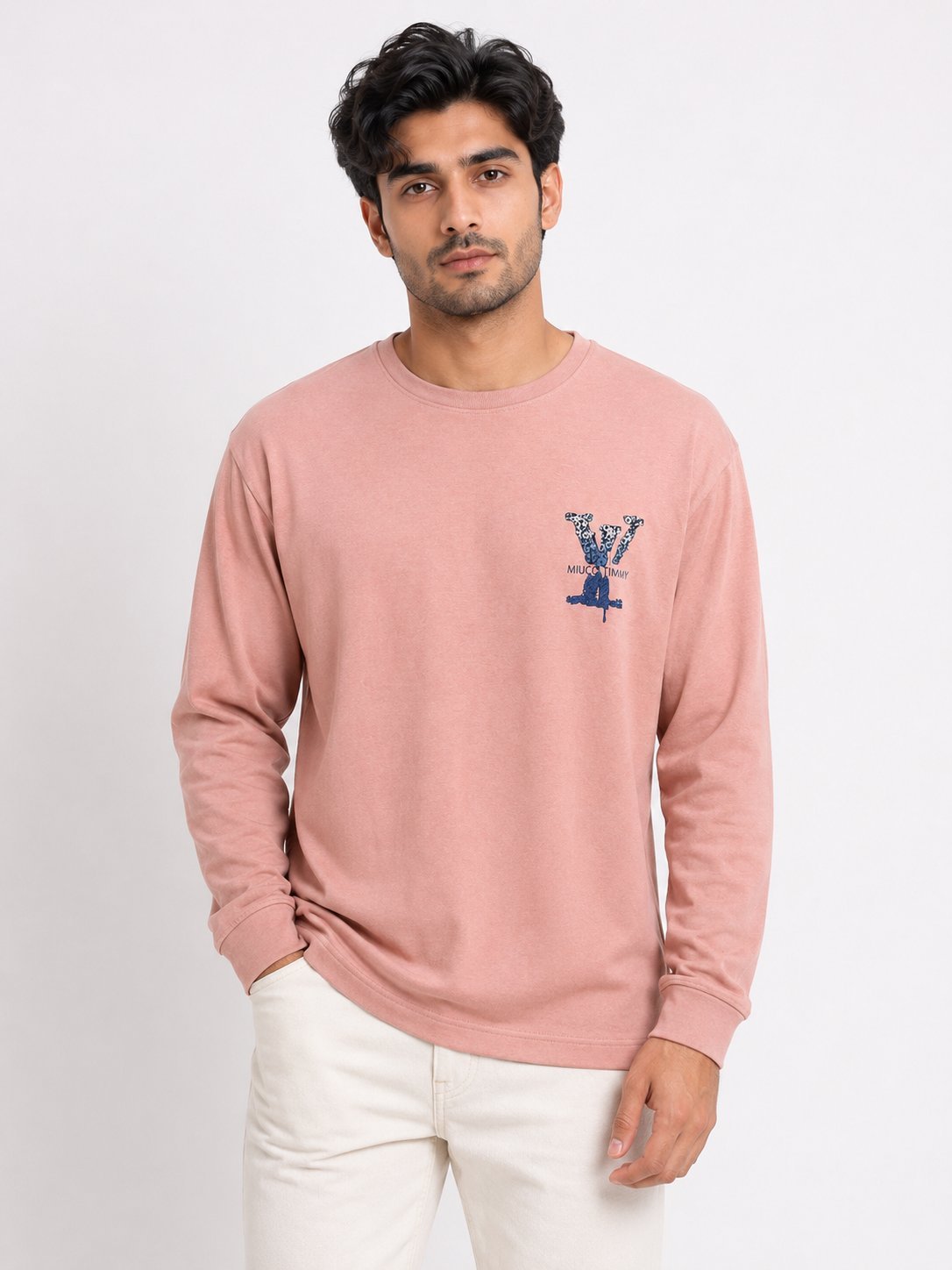 Cream Oversized T-Shirt for Men | 240 GSM Luxury Cotton Cream Oversized T-Shirt for Men | 240 GSM Luxury Cotton