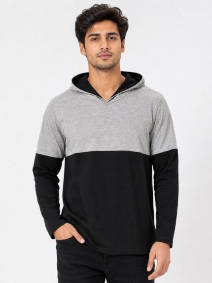Basic Black Full Hoodies for Men – Premium Stylish