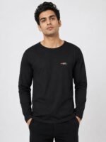 Plain Black T-Shirt for Men Stylish Essential
