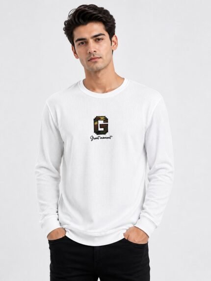 White Plain T-Shirt Trendy & Comfortable