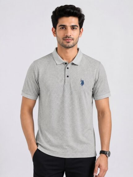 Stylish Cream Plain Polo T-Shirt for Men | Premium