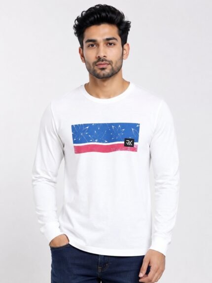 White T-Shirt for Men | Classic Fit | Wardrobe Staple