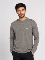 Lite Grey Plain T-Shirt for Men