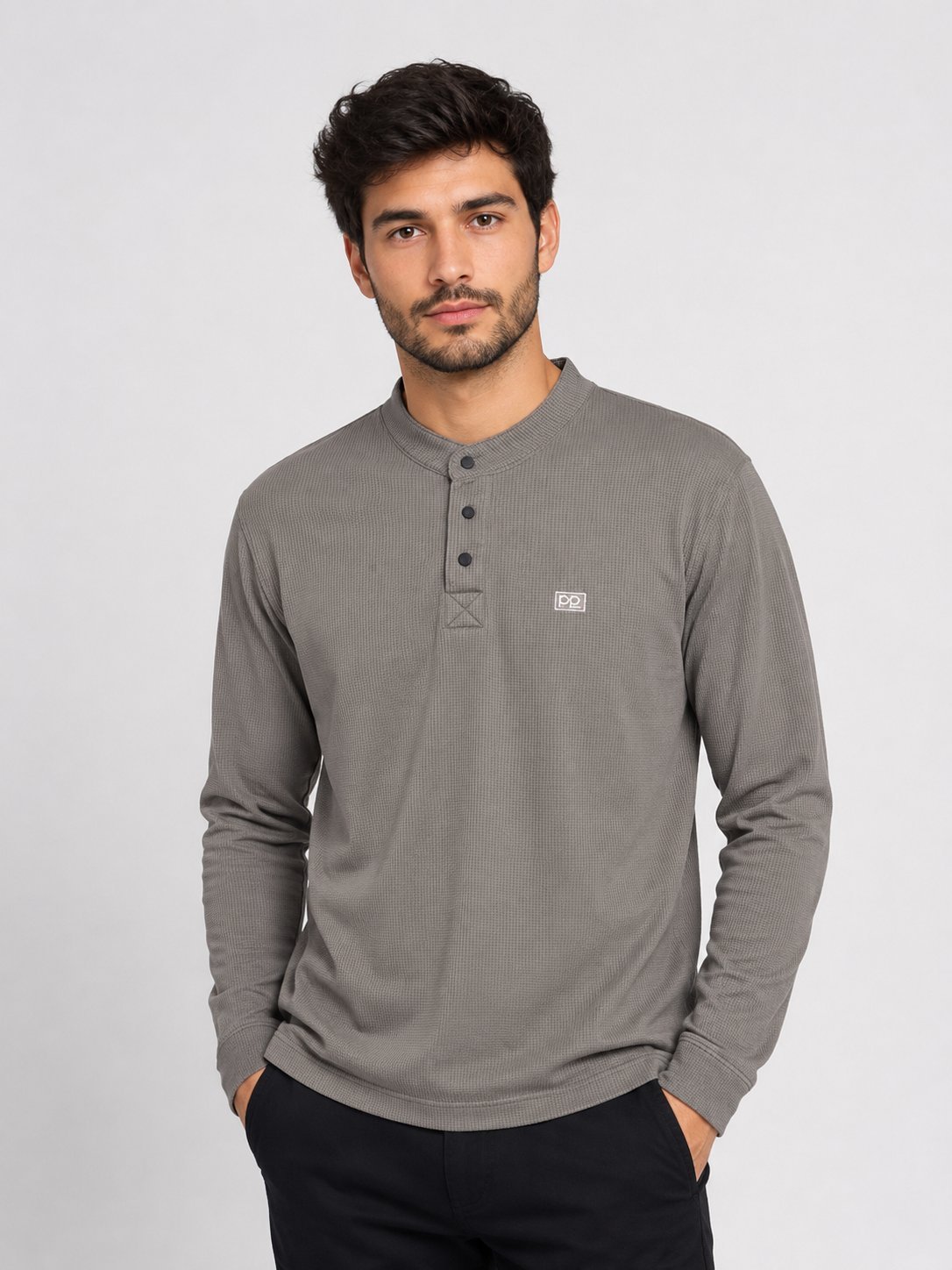 Lite Grey Plain T-Shirt for Men Lite Grey Plain T-Shirt for Men