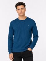 Premium Navy Blue Full T-Shirt Stylish & Comfortable