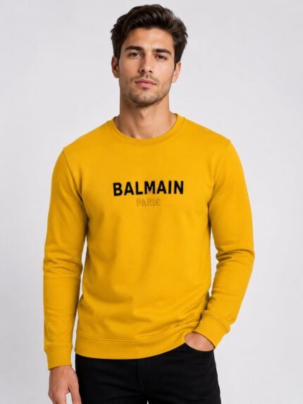 Men's Basic White Printed Full T-Shirt - Regular Fit