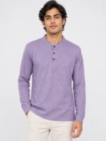 Purple Plain T-Shirt for Men | Trendy Style