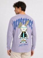 Lite Purple Oversized T-Shirt for Men