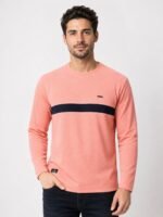Pink Popcorn Plain T-Shirt Trendy Casual Wear