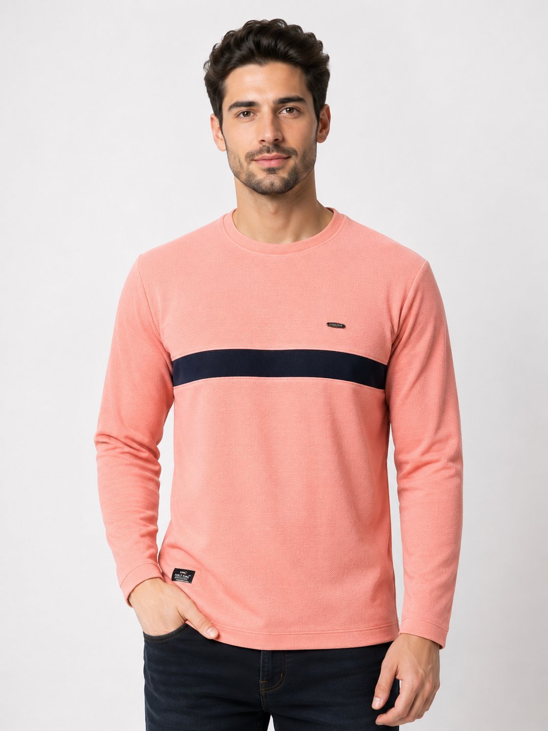 Pink Popcorn Plain T-Shirt Trendy Casual Wear Pink Popcorn Plain T-Shirt Trendy Casual Wear
