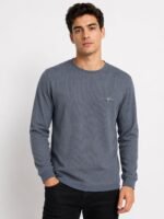 Stylish Dark Grey T-Shirt Trendy Casual Wear