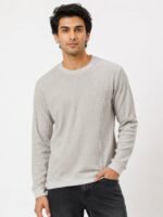 Men's Stylish Plain Full Sleeve T-Shirt - Premium Cotton