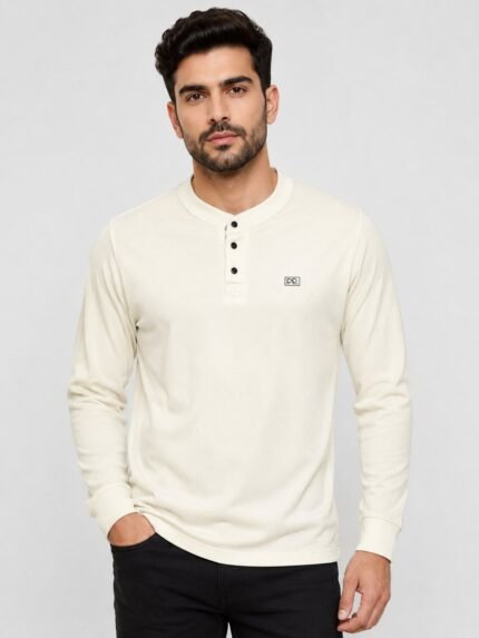 White Plain T-Shirt for Men | Premium Cotton