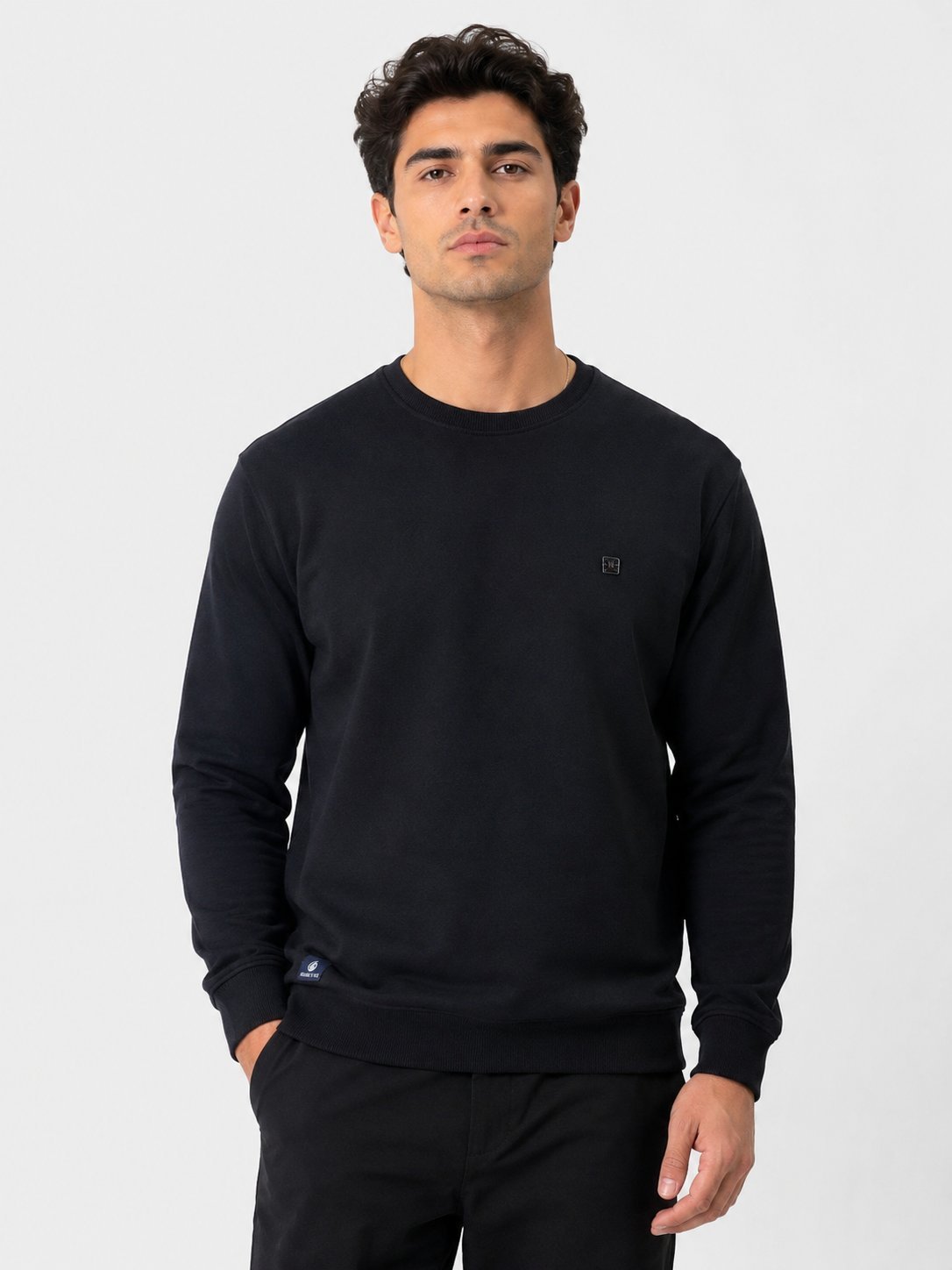 Classic Black Plain Full T-Shirt for Men & Wardrobe Essential Classic Black Plain Full T-Shirt for Men & Wardrobe Essential