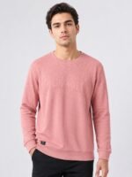 Men's Lite Pink T-Shirt Regular Fit