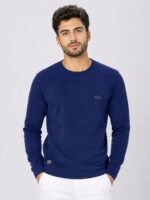 Navy Blue Plain T-Shirt for Men Essential Casual Wear