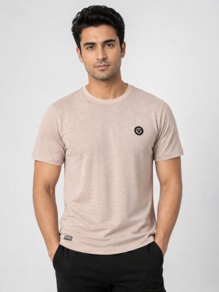 Imported Peach Polo T-Shirt | Premium Luxury Minimalist Design