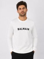 Men's Basic White Printed Full T-Shirt - Regular Fit