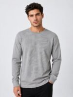 Lite Grey T-Shirt for Men | Stylish Essential