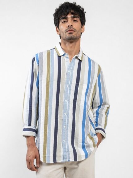 Premium Best Stripe Full Sleeve Shirt for Men Luxury