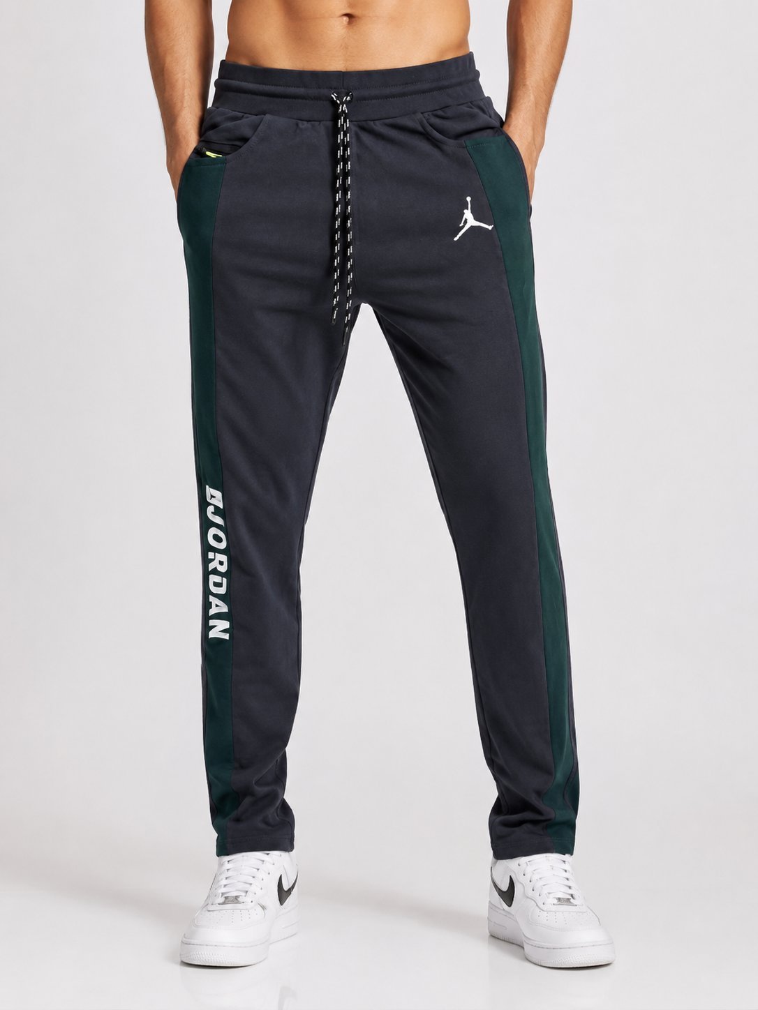 Premium Classic Dark Grey Lycra Trackpants - Slim Fit Premium Classic Dark Grey Lycra Trackpants - Slim Fit