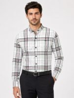 Lite Green Checks Shirt for Men | Premium Cotton