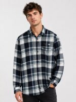 Stylish Blue Checks Full Shirt for Men Trendy Casual Wear