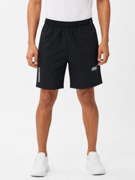 Classic Dark Grey Parachute Shorts for Men Charcoal Utility