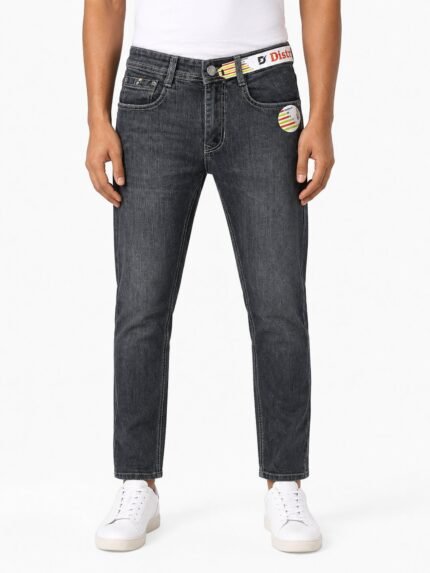 Buy Premium Deep Grey Basic Jeans for Men