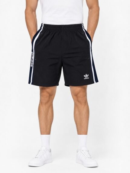 Best Classic Black & Blue Parachute Shorts for Men