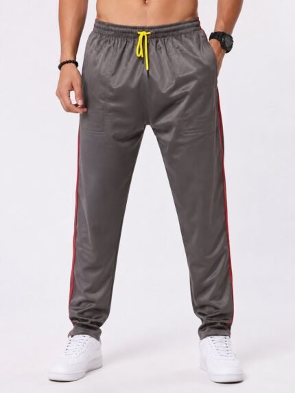 Stylish Dark Brown Sports Lover Trackpant - Slim Fit