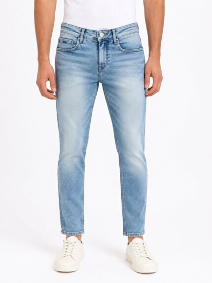 Buy Ankle Jeans Sky Blue for Men & Cropped Jeans